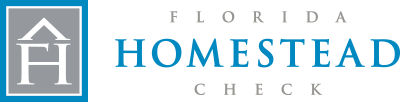 FL Homestead Check Logo